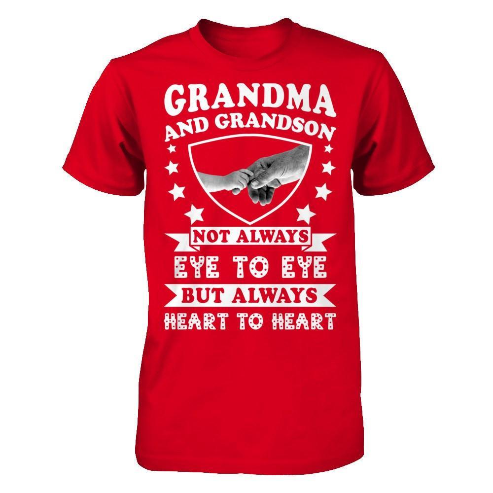 Grandma And Grandson Not Always Eye To Eye T-Shirt & Hoodie | Teecentury.com