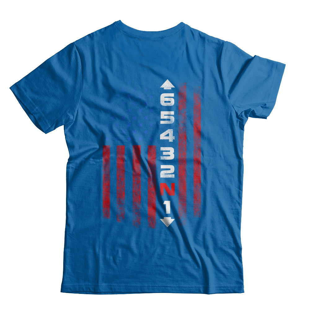 Motorcycle Gears Fun Motorbike American Us Flag T-Shirt & Hoodie | Teecentury.com