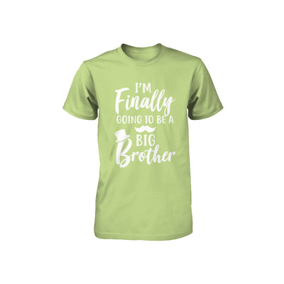 Cute I Am Finally Going To Be A Big Brother Youth Youth Shirt | Teecentury.com