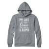 My Wife Isn't Fragile She Like A Flower Funny Husband T-Shirt & Hoodie | Teecentury.com