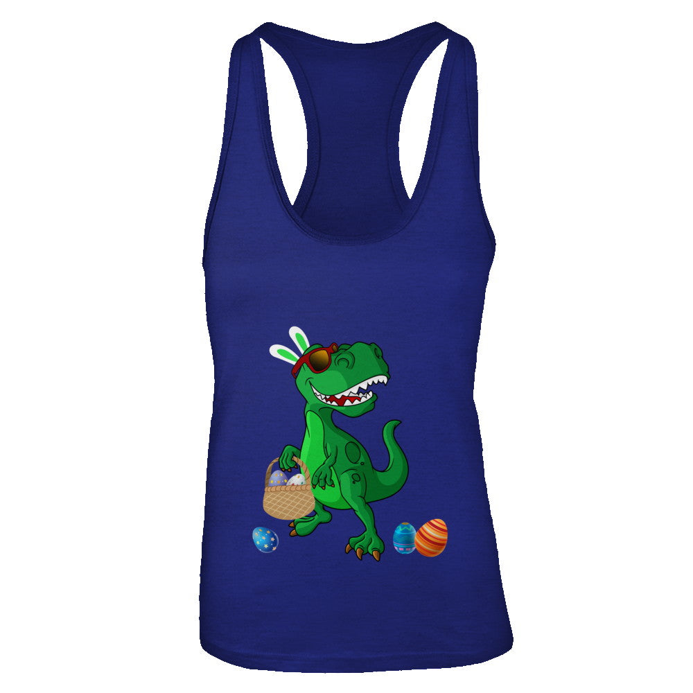 Funny Dabbing Cool Easter Bunny Dinosaur T-Shirt & Tank Top | Teecentury.com