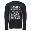 Easily Distracted By Cats And Books T-Shirt & Hoodie | Teecentury.com