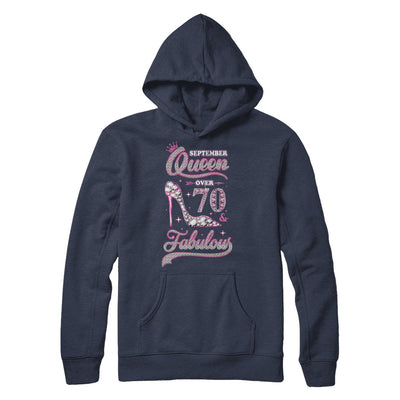 September Queen 70 And Fabulous 1952 70th Years Old Birthday T-Shirt & Hoodie | Teecentury.com