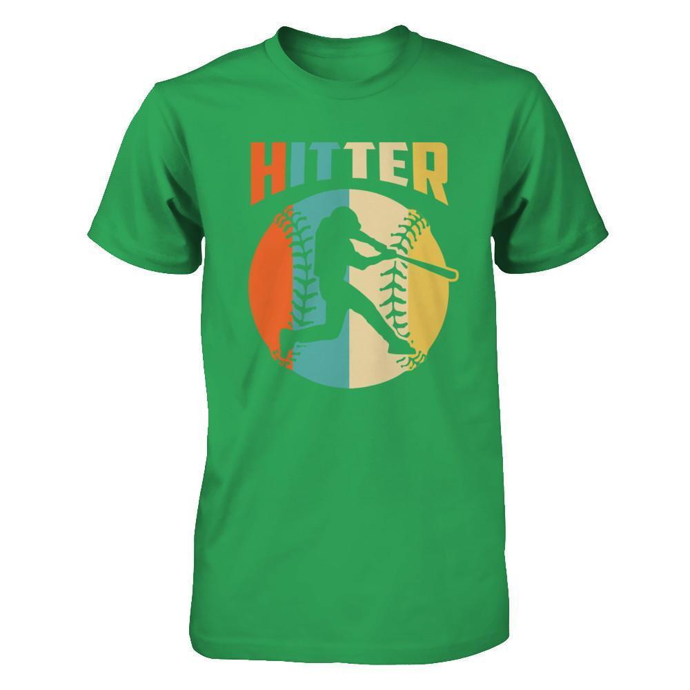 Classic Vintage Retro Style Hitter Baseball T-Shirt & Hoodie | Teecentury.com