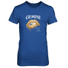 Gemini Zodiac May June Birthday Gift Golden Lipstick T-Shirt & Tank Top | Teecentury.com