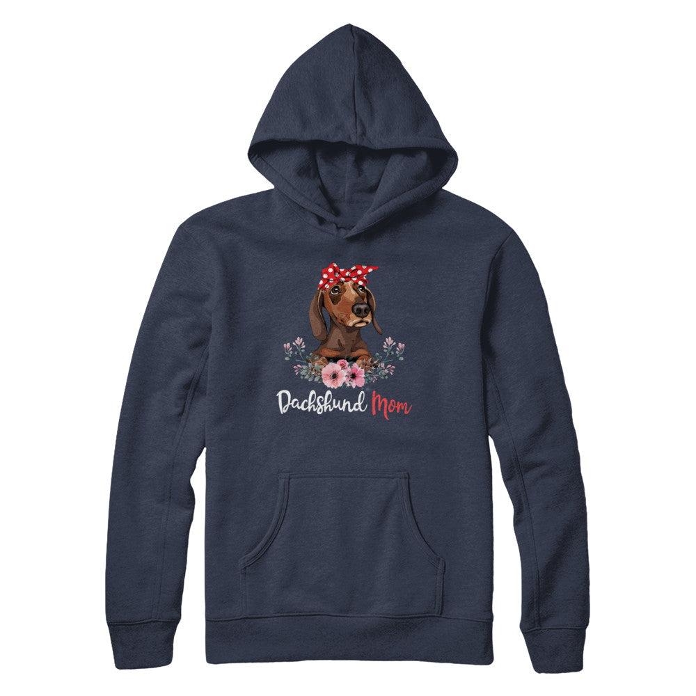 Dachshund Mom Gift For Women Dog Lover T-Shirt & Hoodie | Teecentury.com