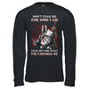 Knight Templar Don't Fear Me for Who I Am Warrior T-Shirt & Hoodie | Teecentury.com
