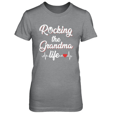 Rocking The Grandma Life Mothers Day Gifts T-Shirt & Hoodie | Teecentury.com