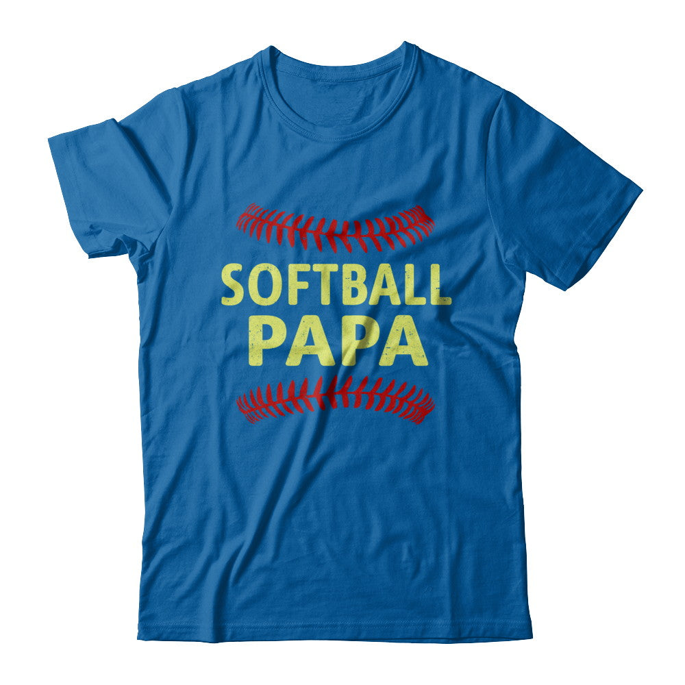 Softball Papa T-Shirt & Hoodie | Teecentury.com