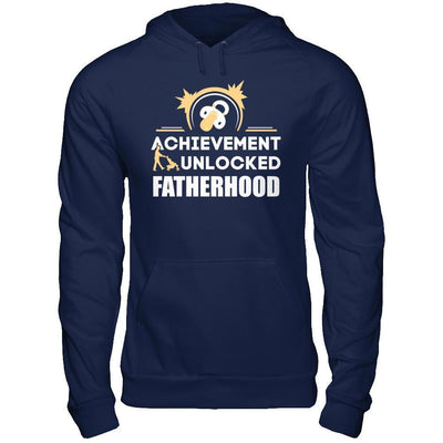 Achievement Unlocked Fatherhood First Time Dad T-Shirt & Hoodie | Teecentury.com