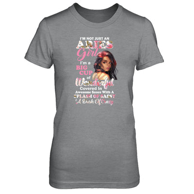 I'm Not Just An Aries Girl March April Birthday Gifts T-Shirt & Tank Top | Teecentury.com