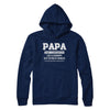 Papa Like A Grandpa Only Cooler Fathers Day Gift T-Shirt & Hoodie | Teecentury.com