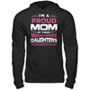 I'm Proud Mom Of Three Freaking Awesome Daughters T-Shirt & Hoodie | Teecentury.com