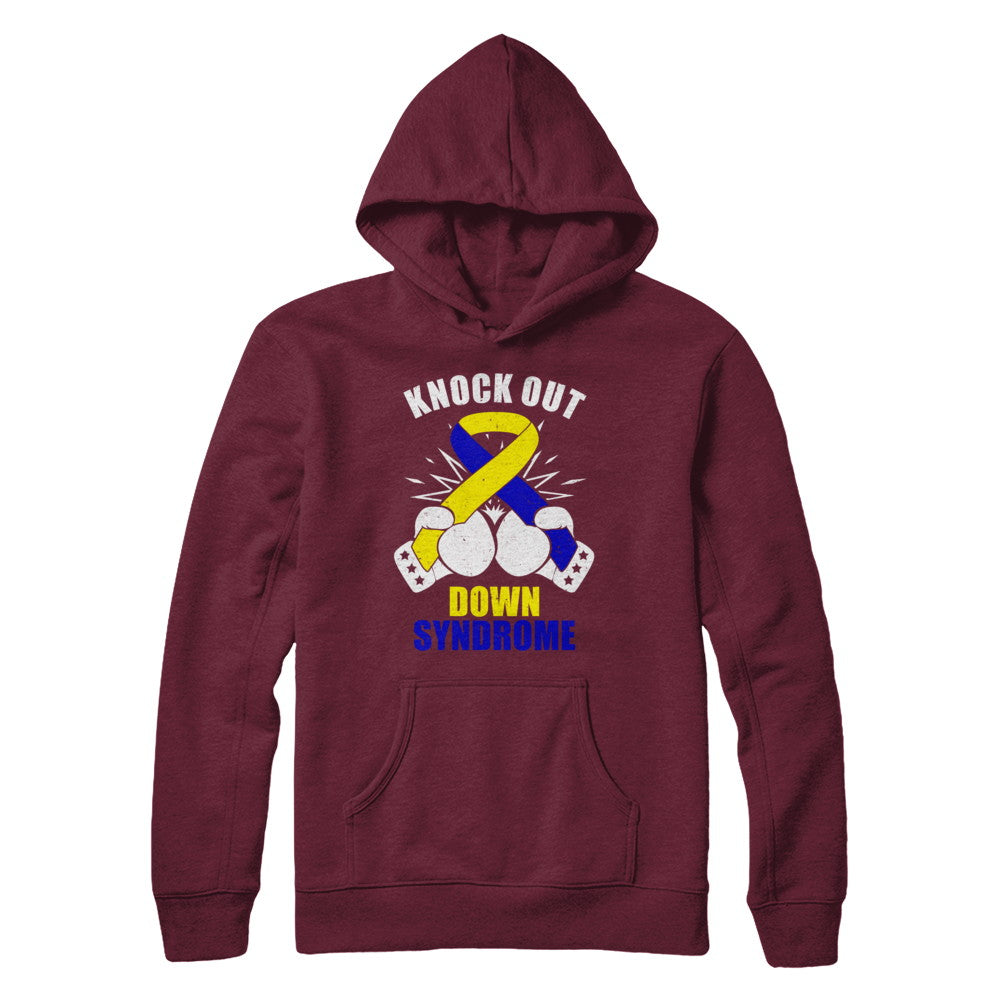 Boxing knock out Down Syndrome Awareness Support T-Shirt & Hoodie | Teecentury.com
