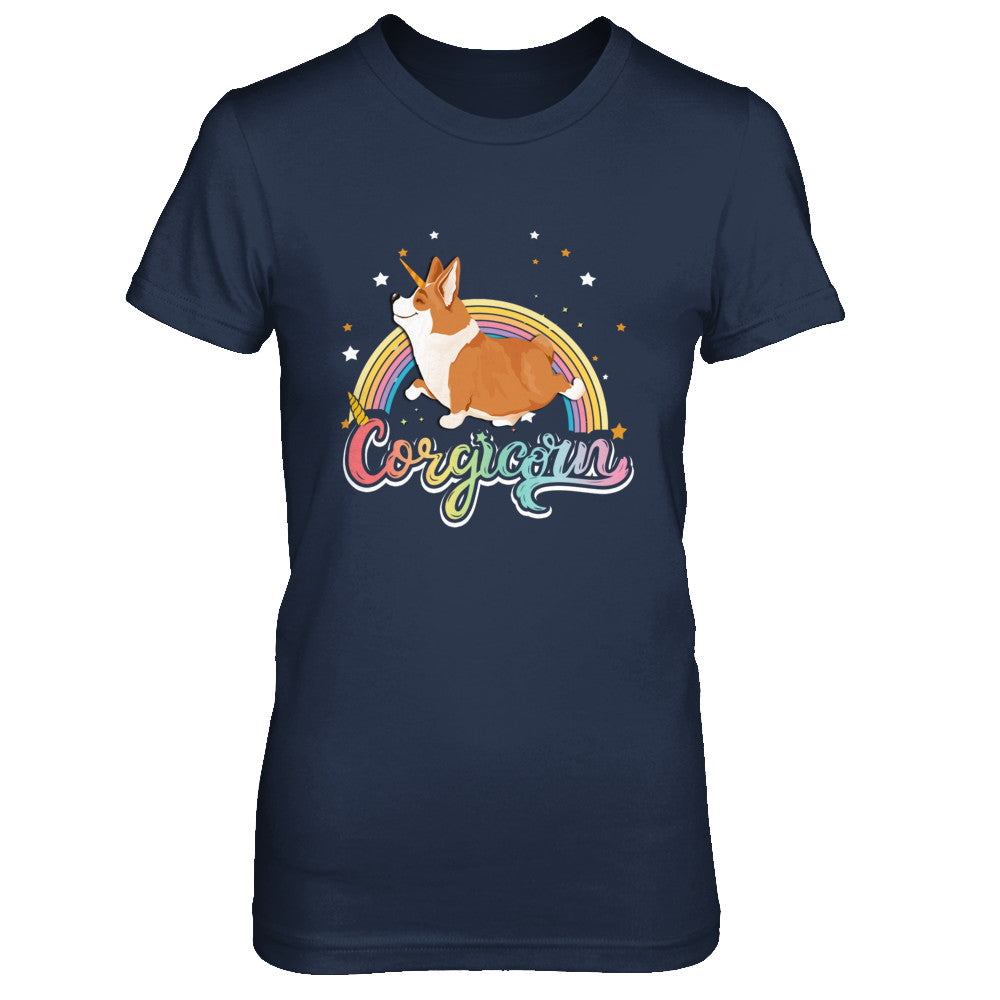 Corgicorn Corgi Unicorn Kids Space Galaxy Rainbow T-Shirt & Hoodie | Teecentury.com