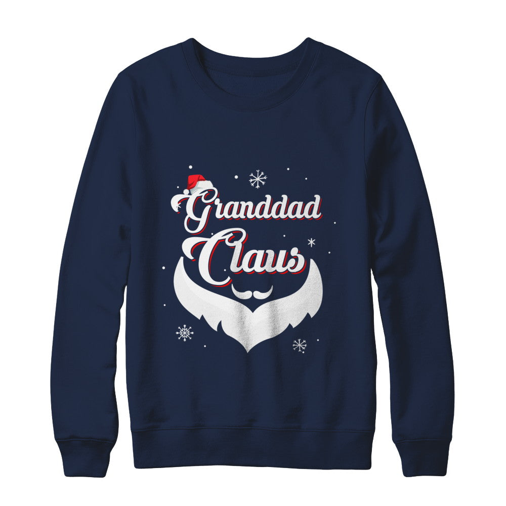 Santa Beard Matching Christmas Pajamas Granddad Claus T-Shirt & Sweatshirt | Teecentury.com