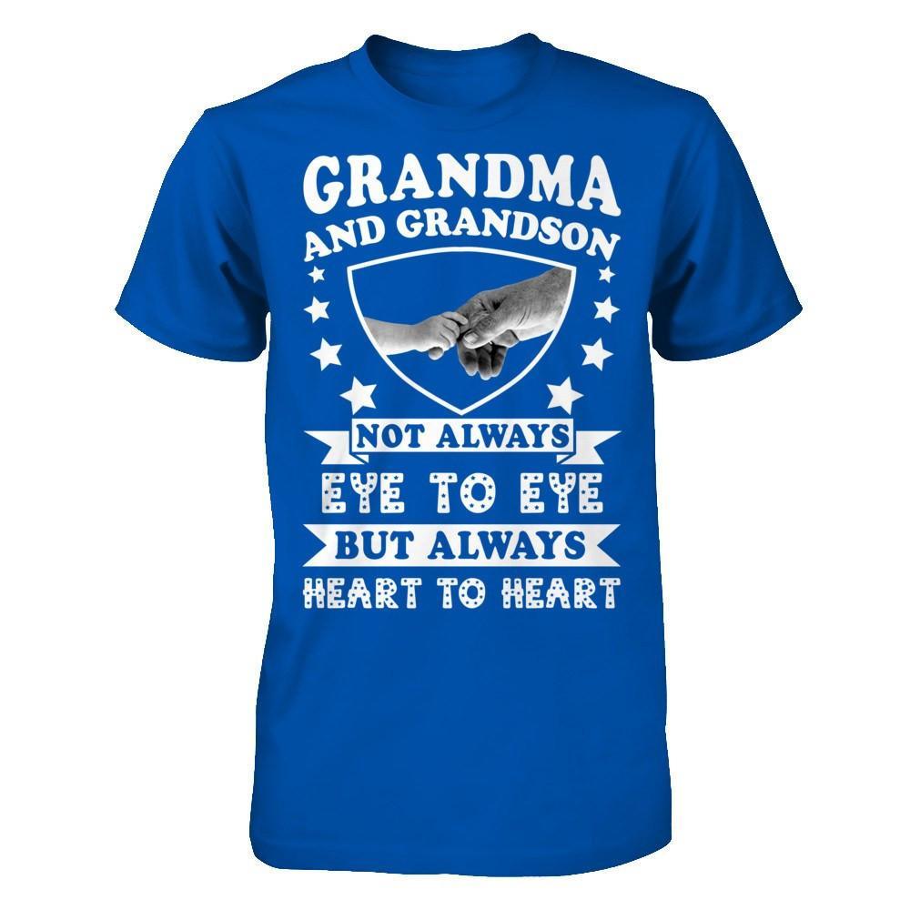 Grandma And Grandson Not Always Eye To Eye T-Shirt & Hoodie | Teecentury.com