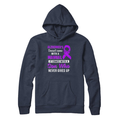 Alzheimer's Doesn't Come With A Manual Son T-Shirt & Hoodie | Teecentury.com