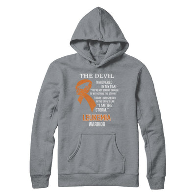 I Am The Storm Support Leukemia Awareness Warrior Gift T-Shirt & Hoodie | Teecentury.com