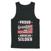 Proud Grandson Of A Soldier Army Papa Veteran T-Shirt & Hoodie | Teecentury.com