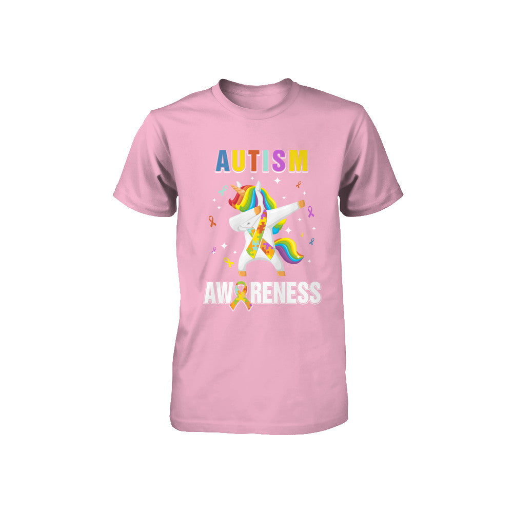 Inspirational Autism Awareness Unicorn Support Youth Youth Shirt | Teecentury.com