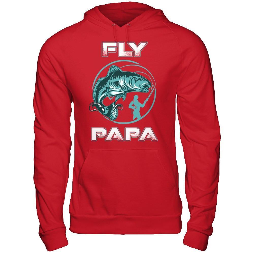 Fly Fishing Papa T-Shirt & Hoodie | Teecentury.com