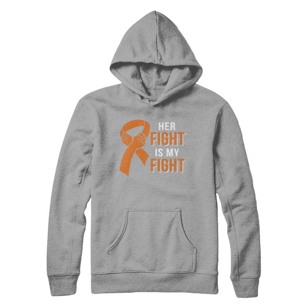 Her Fight Is My Fight Multiple Sclerosis Awareness T-Shirt & Hoodie | Teecentury.com