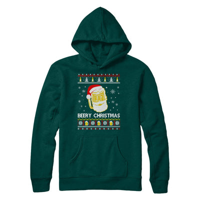 Beery Christmas Ugly Christmas Sweater Christmas Beer T-Shirt & Sweatshirt | Teecentury.com