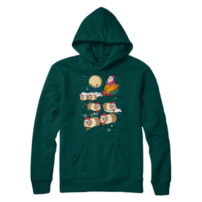 Funny Christmas Guinea Pig Reindeer Lover Santa Gift T-Shirt & Sweatshirt | Teecentury.com