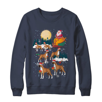 Dog Reindeer Boxer Christmas Gift T-Shirt & Sweatshirt | Teecentury.com