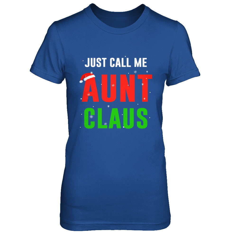 Santa Aunt Claus Matching Family Christmas Pajamas T-Shirt & Sweatshirt | Teecentury.com