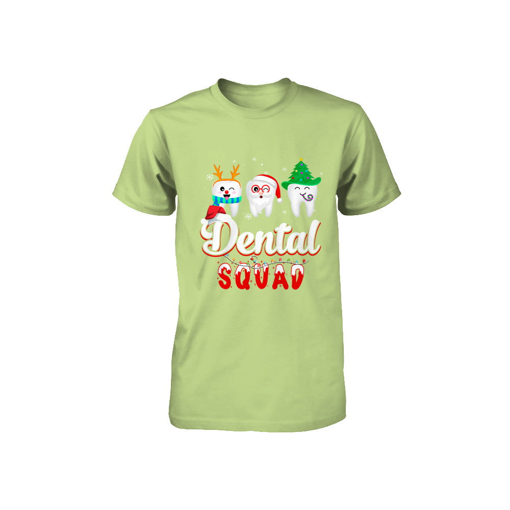 Dental Squad Tooth Christmas Dental Assistant Gifts Youth Youth Shirt | Teecentury.com