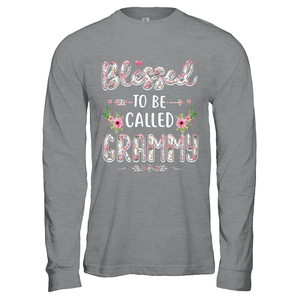 Funny Grandma Gifts Blessed To Be Called Grammy T-Shirt & Hoodie | Teecentury.com
