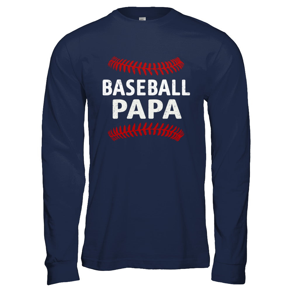 Baseball Papa T-Shirt & Hoodie | Teecentury.com