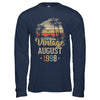 Retro Classic Vintage August 1998 24th Birthday Gift T-Shirt & Hoodie | Teecentury.com