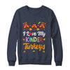 I Love My Kinder Turkeys Pumpkin Student School Teacher T-Shirt & Sweatshirt | Teecentury.com