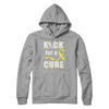 Kick For A Cure Soccer Yellow Childhood Cancer Awareness T-Shirt & Hoodie | Teecentury.com