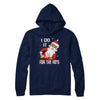 I Do It For The Ho's Funny Santa Christmas T-Shirt & Sweatshirt | Teecentury.com