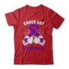 Boxing knock out Fibromyalgia Awareness Support T-Shirt & Hoodie | Teecentury.com