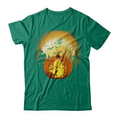 Pumpkin Squirrel Halloween Human Costume T-Shirt & Hoodie | Teecentury.com