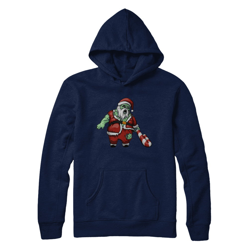 Zombie Santa Scary Christmas Halloween Costume T-Shirt & Hoodie | Teecentury.com