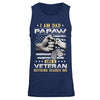 I'm A Dad PaPaw And A Veteran Nothing Scares Me T-Shirt & Hoodie | Teecentury.com