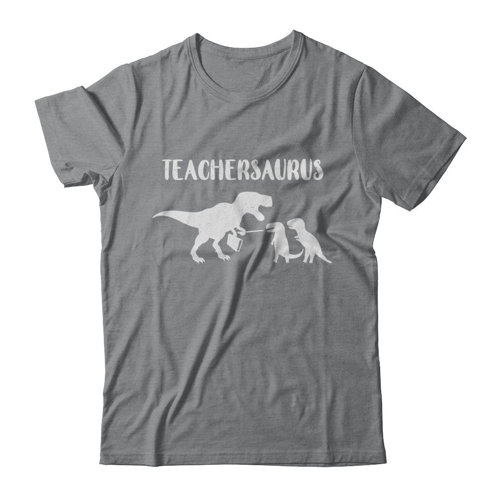 Teacher Funny Teachersaurus Dinosaur T-Shirt & Hoodie | Teecentury.com