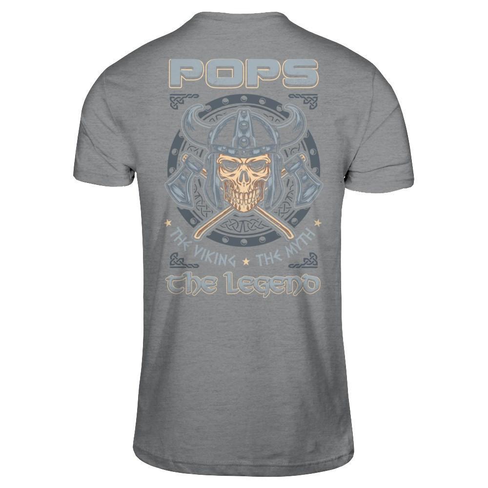 Pops The Viking The Myth The Legend T-Shirt & Hoodie | Teecentury.com