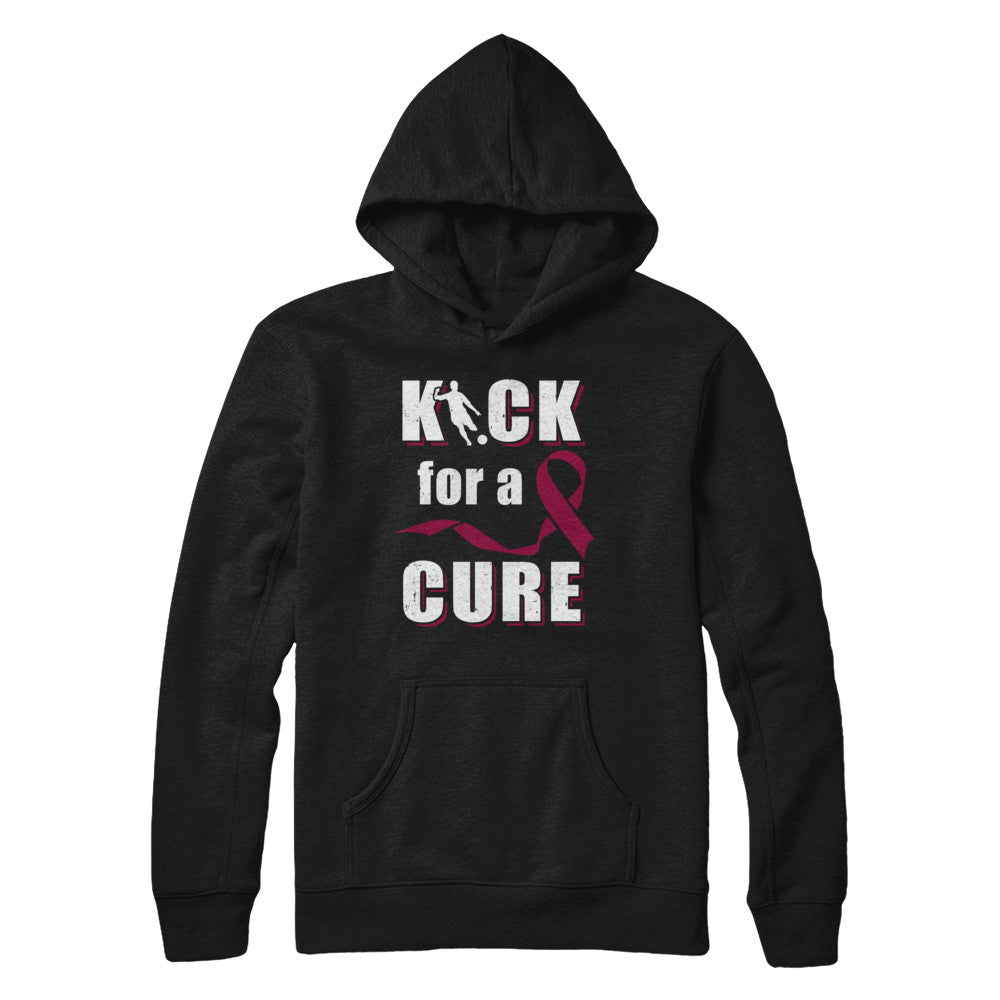Kick For A Cure Soccer Multiple Myeloma Awareness T-Shirt & Hoodie | Teecentury.com
