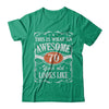 Vintage This Is What An Awesome 70 Year Old 1952 Birthday T-Shirt & Hoodie | Teecentury.com