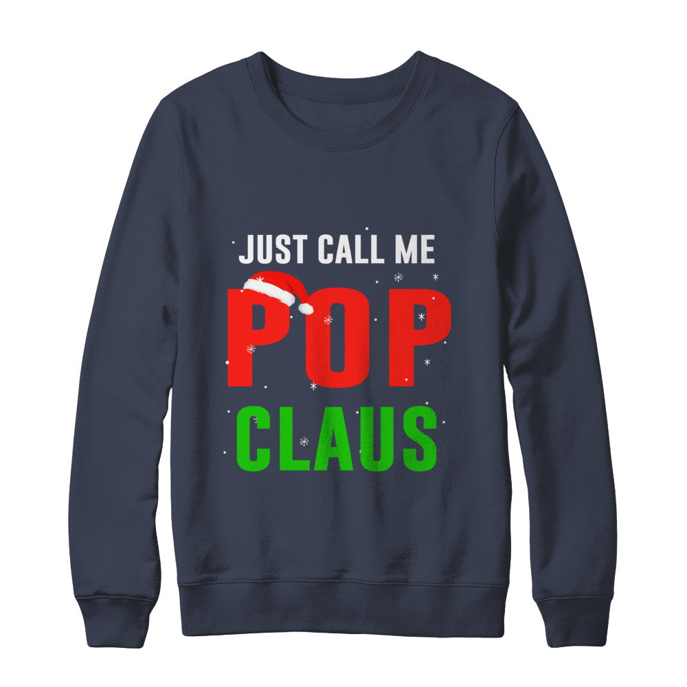 Santa Pop Claus Matching Family Christmas Pajamas T-Shirt & Sweatshirt | Teecentury.com