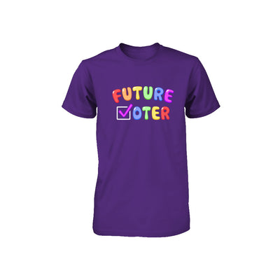 Voting Kids Vote Future Voter Rainbow Youth Youth Shirt | Teecentury.com