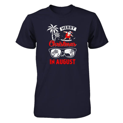 Merry Christmas In August T-Shirt & Tank Top | Teecentury.com