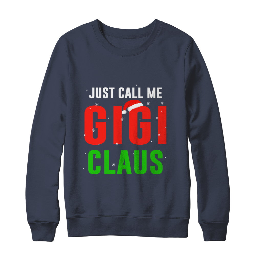 Santa Gigi Claus Matching Family Christmas Pajamas T-Shirt & Sweatshirt | Teecentury.com
